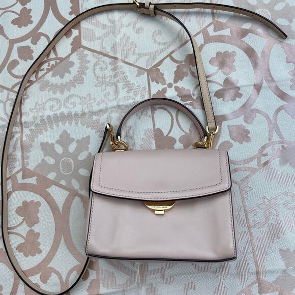 MSRP$299 Michael Kors Small Handbag Crossbody Pink Top handle - Picture 1 of 4